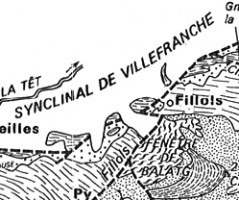 Le métamorphisme hercynien mésozonal et les gneiss œillés du massif du Canigou (Pyrénées orientales) (Guitard, 1965, 1970)