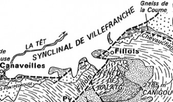 Le métamorphisme hercynien mésozonal et les gneiss œillés du massif du Canigou (Pyrénées orientales) (Guitard, 1965, 1970)