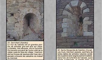 Géologie et art roman : pierres romanes du Conflent (Poster)